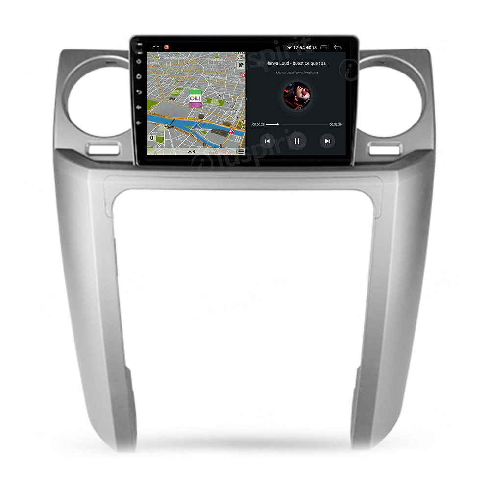 ANDROID autoradio navigatore per Land Rover Discovery 3 LR3 L319 CarPlay Android Auto GPS USB WI-FI Bluetooth 4G LTE color argento - immagine 3