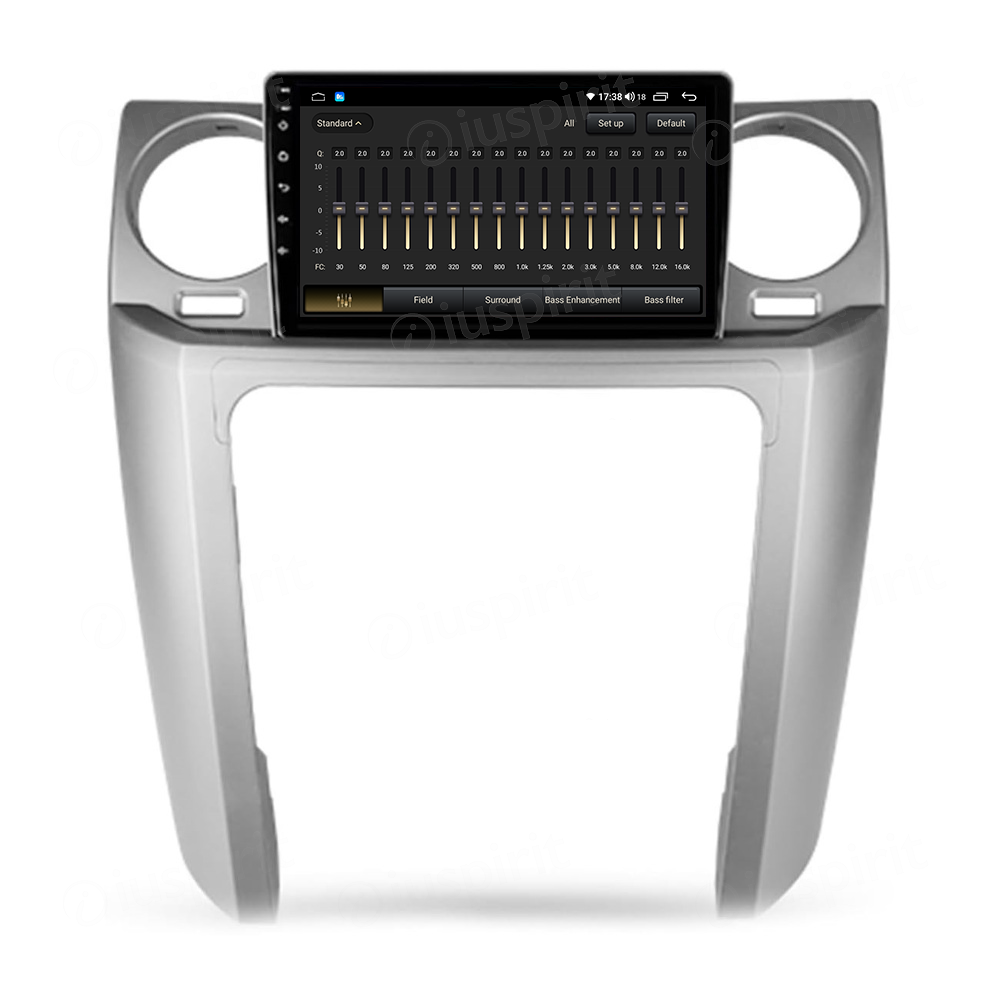 ANDROID autoradio navigatore per Land Rover Discovery 3 LR3 L319 CarPlay Android Auto GPS USB WI-FI Bluetooth 4G LTE color argento - immagine 4