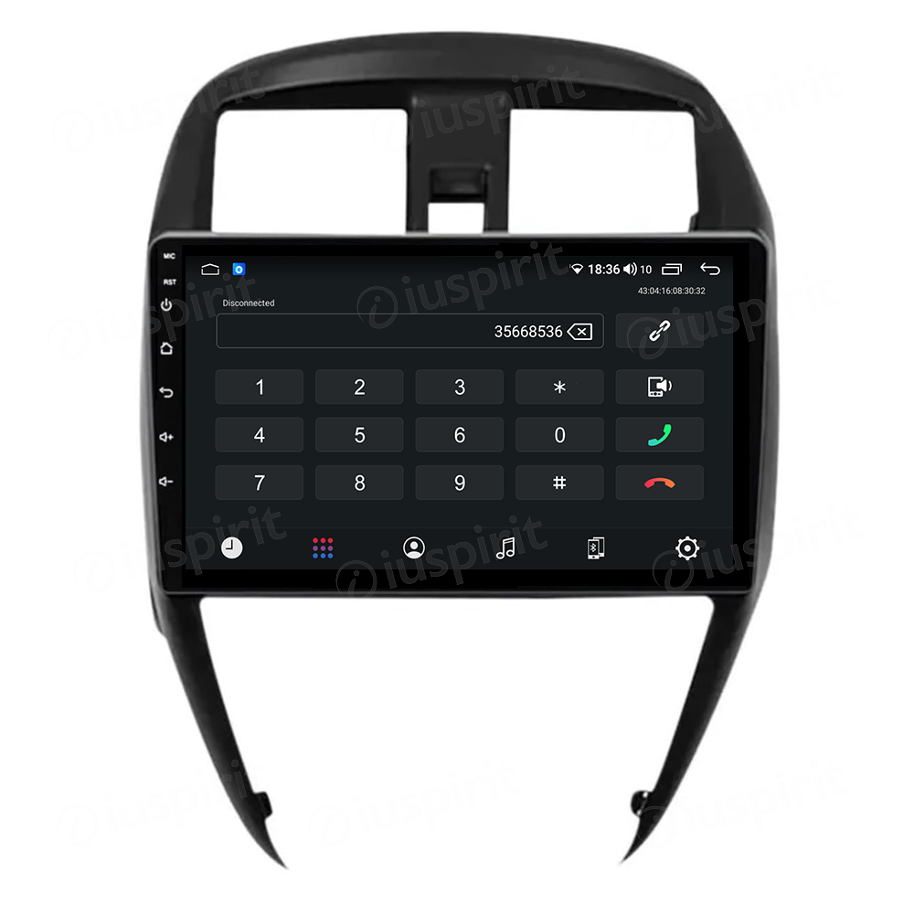 ANDROID autoradio navigatore per Nissan Micra 2014-2015 CarPlay Android Auto GPS USB WI-FI Bluetooth 4G LTE - immagine 2