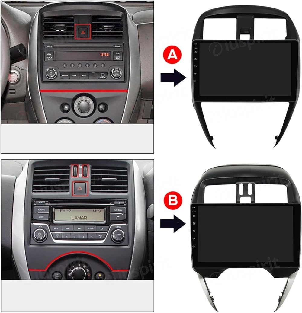 ANDROID autoradio navigatore per Nissan Micra 2014-2015 CarPlay Android Auto GPS USB WI-FI Bluetooth 4G LTE - immagine 7