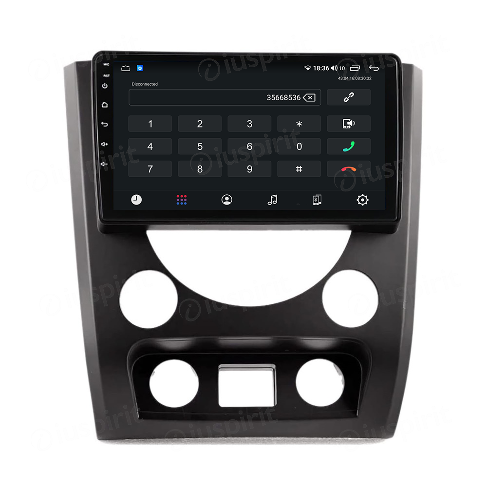 ANDROID autoradio navigatore per SsangYong Rexton 2013-2016 CarPlay Android Auto GPS USB WI-FI Bluetooth 4G LTE - immagine 2