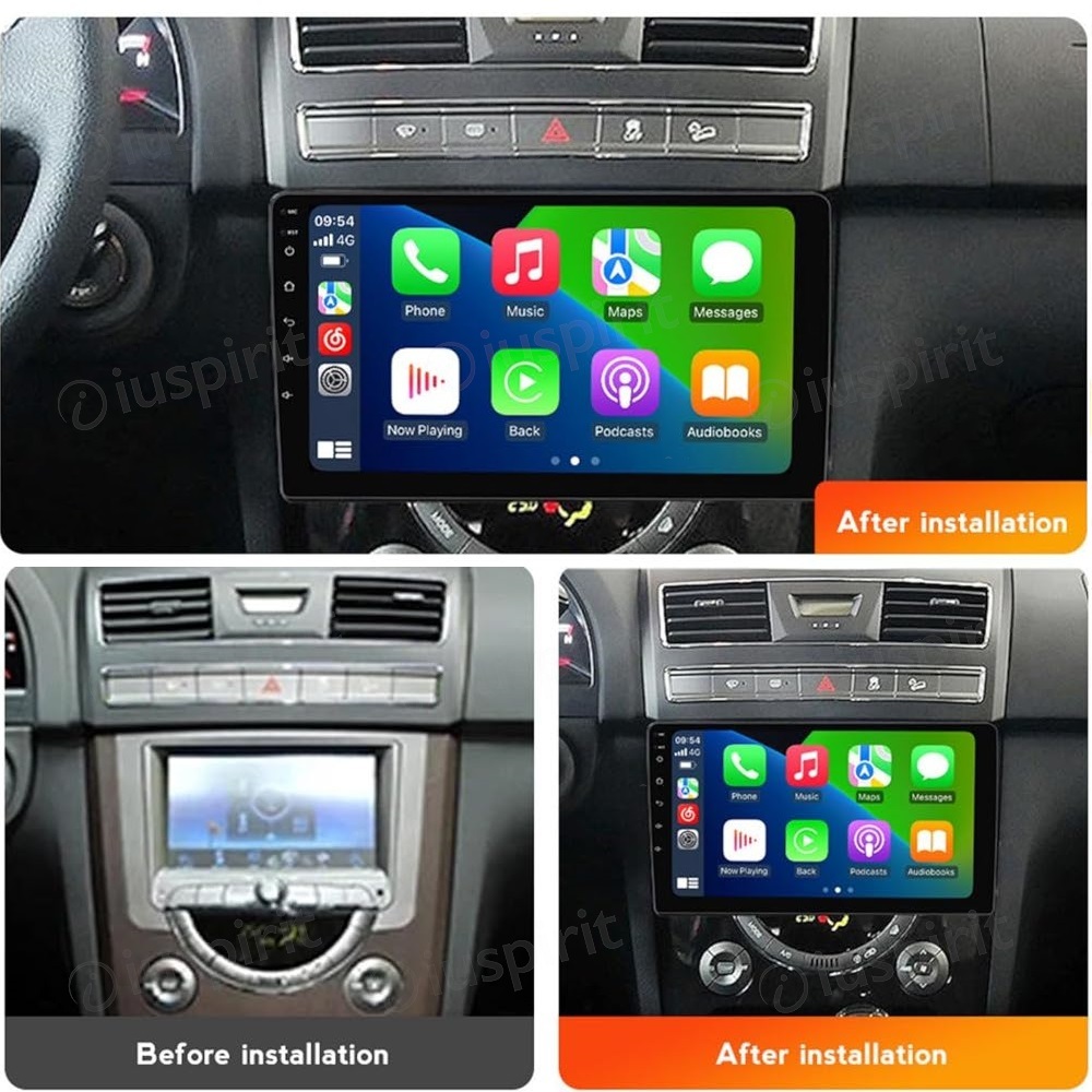 ANDROID autoradio navigatore per SsangYong Rexton 2013-2016 CarPlay Android Auto GPS USB WI-FI Bluetooth 4G LTE - immagine 6