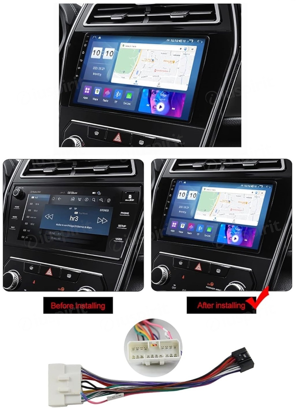 ANDROID autoradio navigatore per SsangYong Tivoli 2019-2021 CarPlay Android Auto GPS USB WI-FI Bluetooth 4G LTE - immagine 6