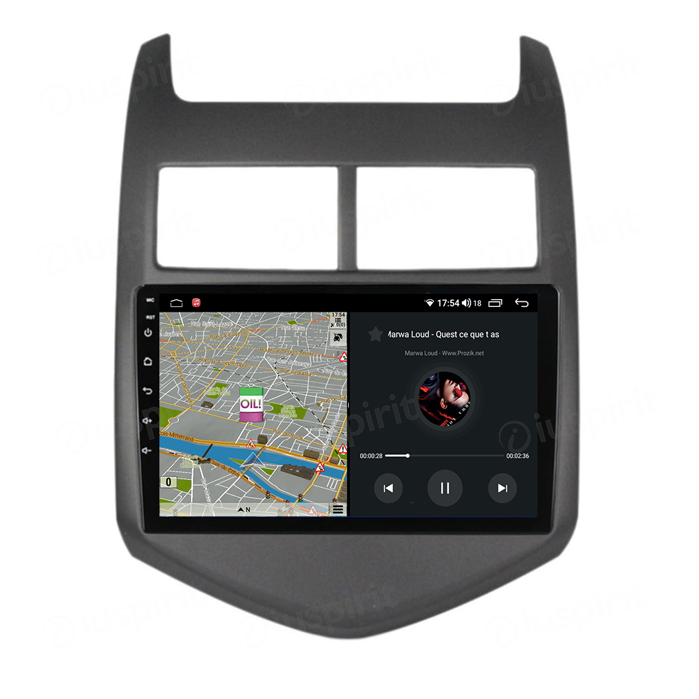 ANDROID autoradio navigatore per Chevrolet Aveo 2011-2015 CarPlay Android Auto GPS USB WI-FI Bluetooth 4G LTE - immagine 3