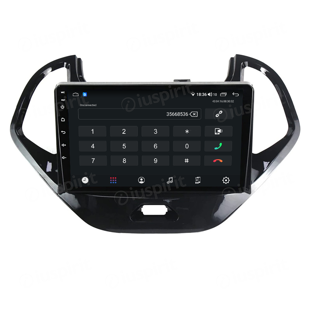 ANDROID autoradio navigatore per Ford KA 2015-2018 CarPlay Android Auto GPS USB WI-FI Bluetooth 4G LTE - immagine 2