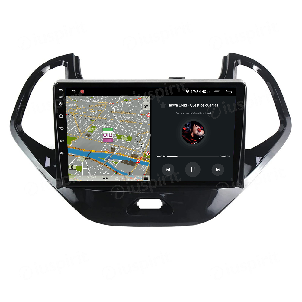 ANDROID autoradio navigatore per Ford KA 2015-2018 CarPlay Android Auto GPS USB WI-FI Bluetooth 4G LTE - immagine 3