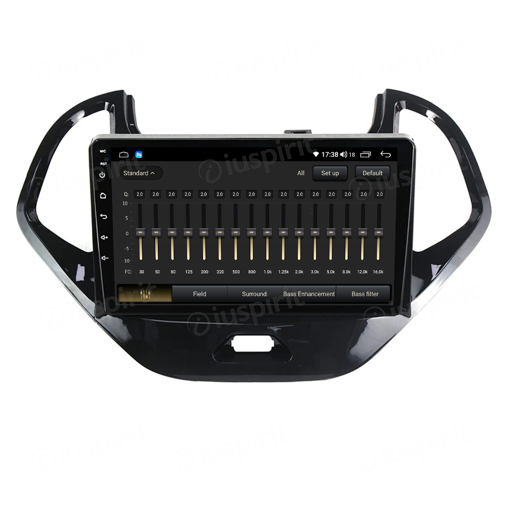 ANDROID autoradio navigatore per Ford KA 2015-2018 CarPlay Android Auto GPS USB WI-FI Bluetooth 4G LTE - immagine 4