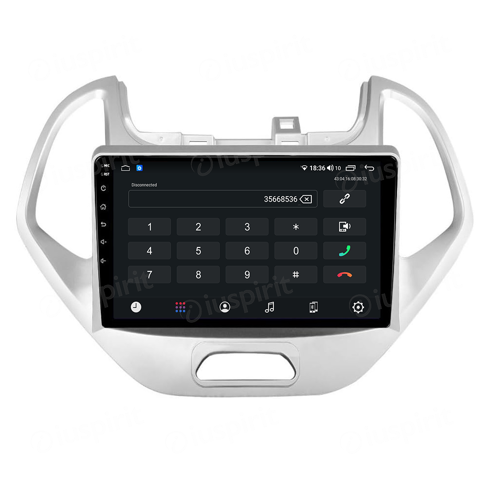 ANDROID autoradio navigatore per Ford KA 2015-2018 CarPlay Android Auto GPS USB WI-FI Bluetooth 4G LTE - immagine 2