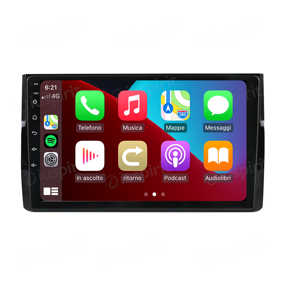 ANDROID autoradio navigatore per Skoda Kodiaq Skoda Karoq NU7 CarPlay Android Auto GPS USB WI-FI Bluetooth 4G LTE