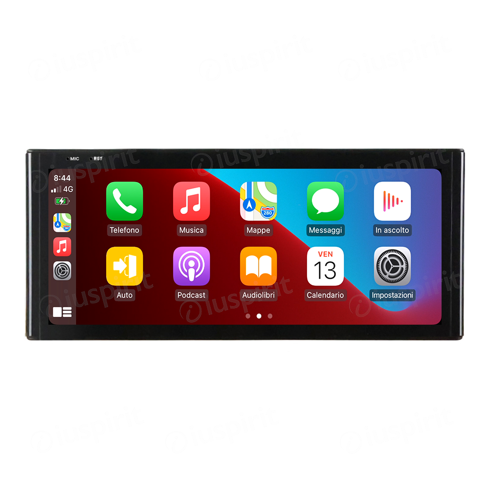 ANDROID navigatore per Audi Q3 2013-2018 CarPlay Android Auto 10.25 pollici 4GB RAM 64GB ROM Octa-Core Bluetooth GPS WI-FI - immagine 2