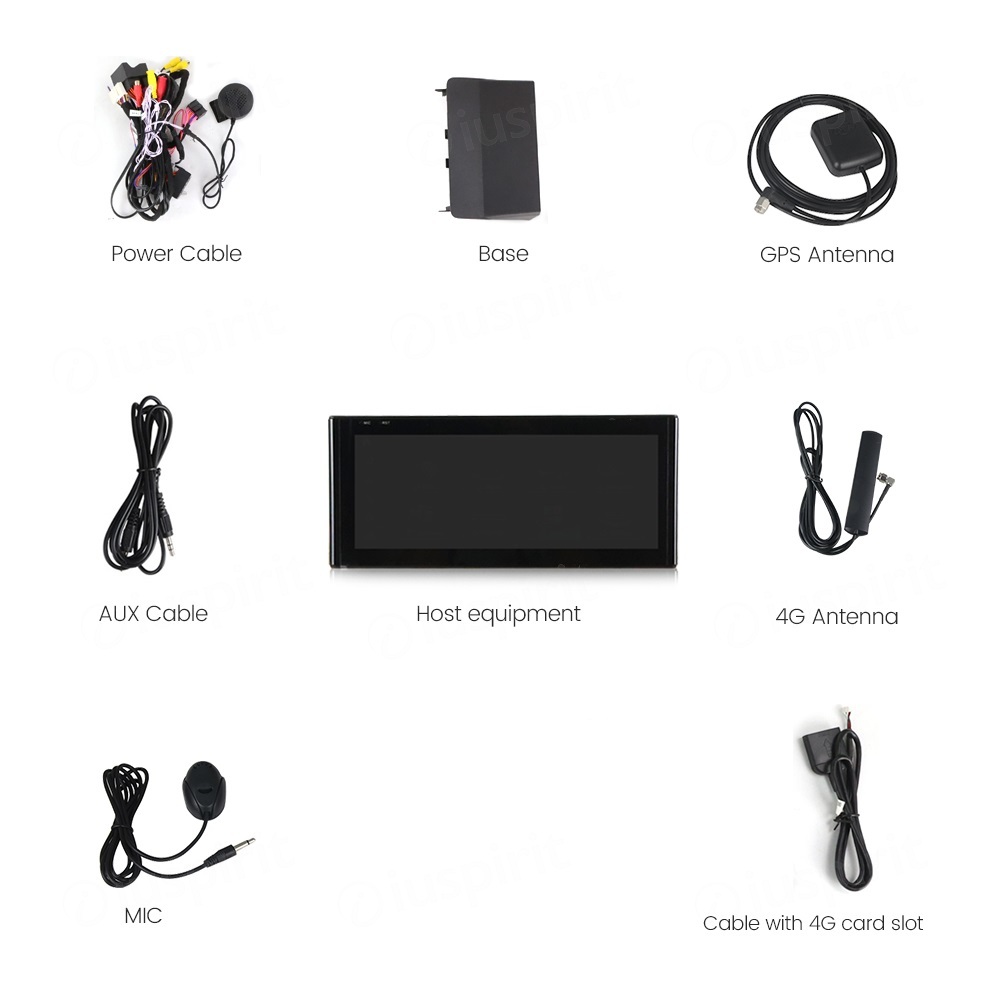 ANDROID navigatore per Audi Q3 2013-2018 CarPlay Android Auto 10.25 pollici 4GB RAM 64GB ROM Octa-Core Bluetooth GPS WI-FI - immagine 7