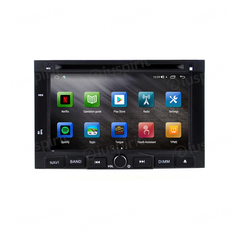 ANDROID autoradio navigatore per Peugeot Partner 3008 5008 Expert Citroen Berlingo Jumpy Fiat Scudo Toyota Proace CarPlay Android Auto GPS USB WI-FI Bluetooth 4G LTE - immagine 4
