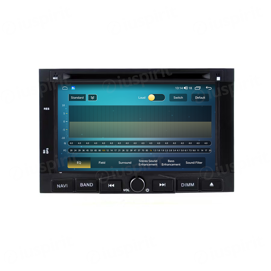 ANDROID autoradio navigatore per Peugeot Partner 3008 5008 Expert Citroen Berlingo Jumpy Fiat Scudo Toyota Proace CarPlay Android Auto GPS USB WI-FI Bluetooth 4G LTE - immagine 5