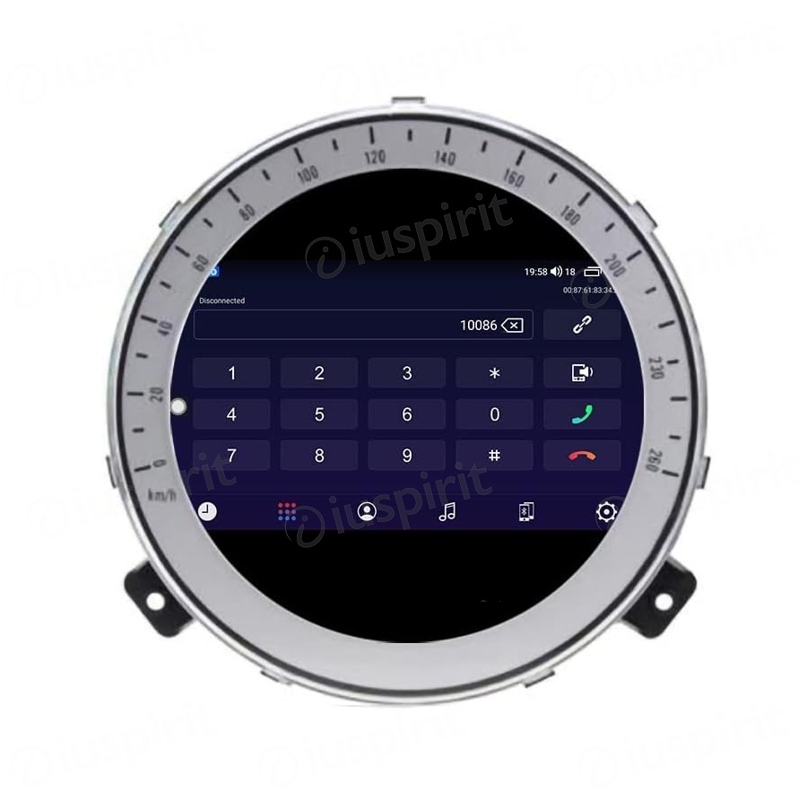 ANDROID autoradio navigatore per MINI COOPER R55 MINI R56 MINI R57 MINI Countryman R60 CarPlay Android Auto GPS USB WI-FI Bluetooth 4G LTE - immagine 2