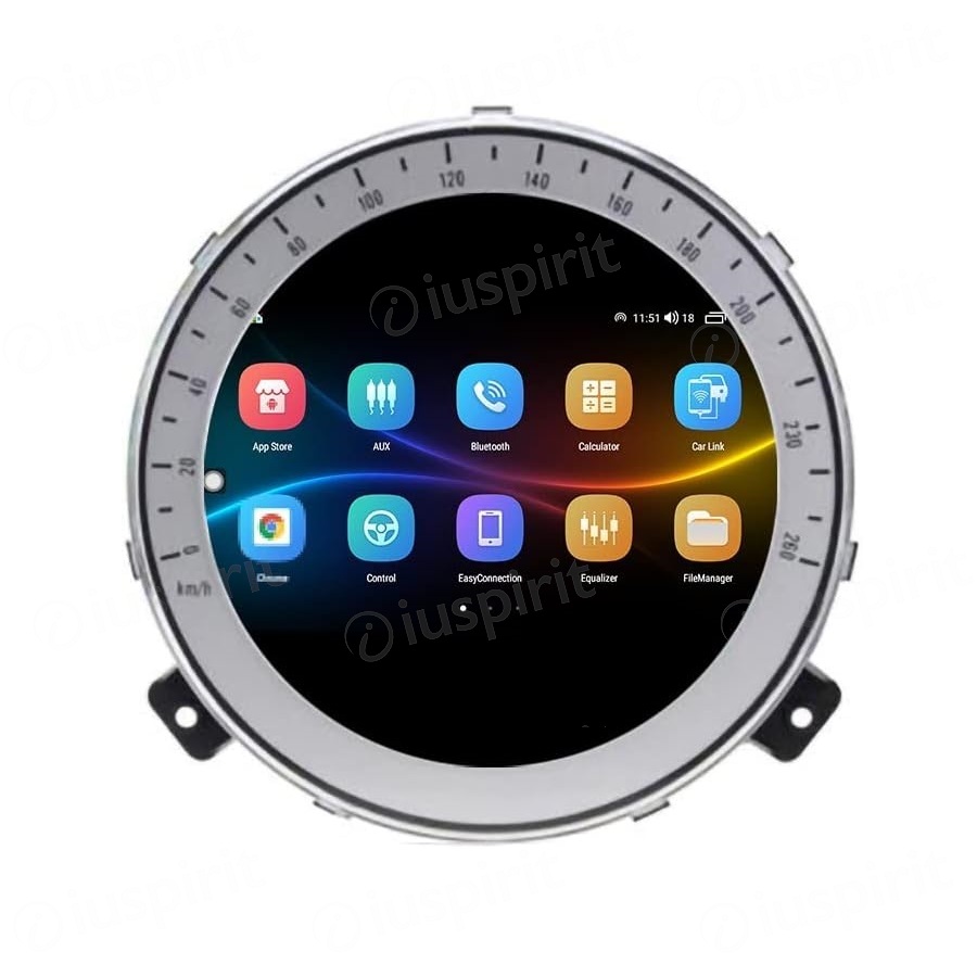 ANDROID autoradio navigatore per MINI COOPER R55 MINI R56 MINI R57 MINI Countryman R60 CarPlay Android Auto GPS USB WI-FI Bluetooth 4G LTE - immagine 5