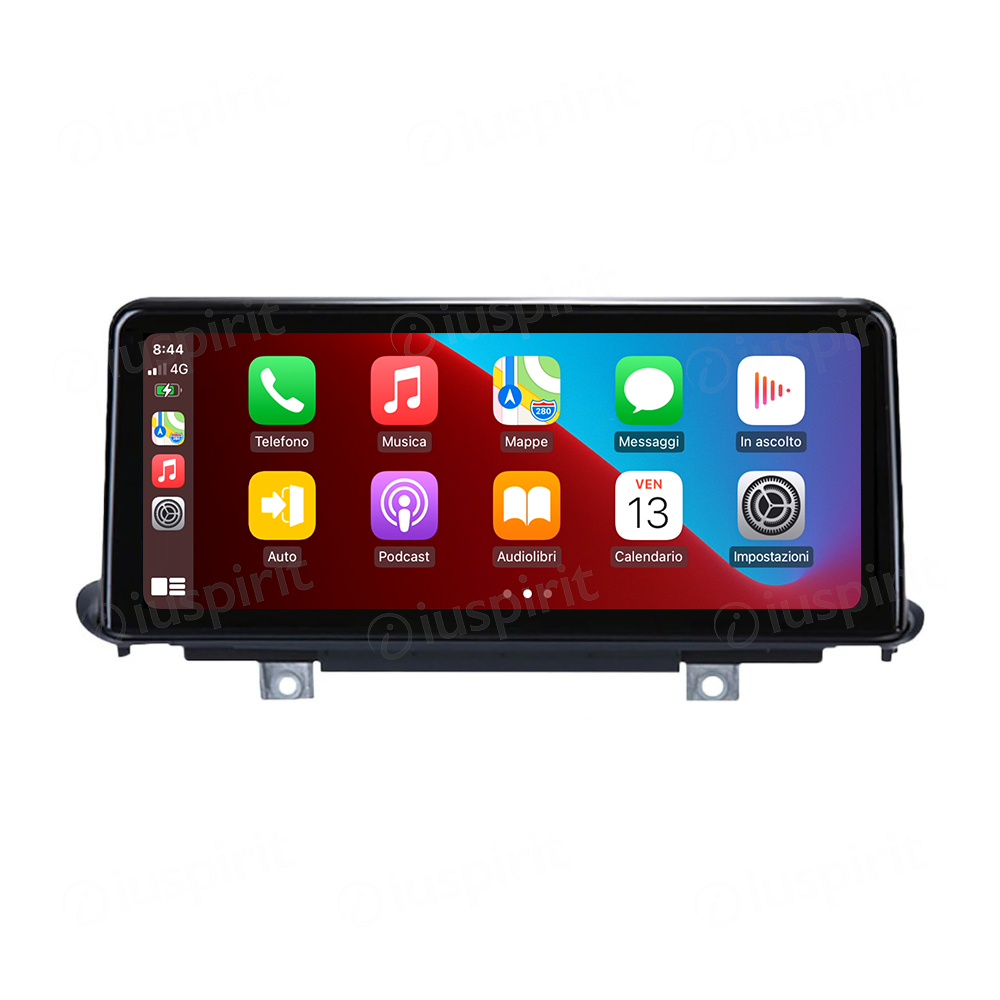 ANDROID navigatore per BMW X5 F15 X5 M F85 BMW X6 F16 X6 M F86 2017 2018 Sistema EVO CarPlay Android Auto WI-FI GPS 4G LTE Bluetooth 4GB RAM 64GB ROM