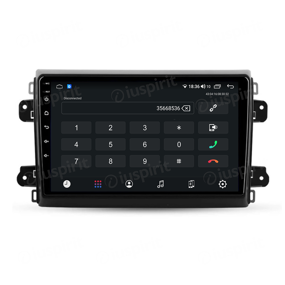 ANDROID autoradio navigatore per Fiat Ducato Van L3H2 2021-2025 Android Auto GPS USB WI-FI Bluetooth 4G LTE - immagine 2