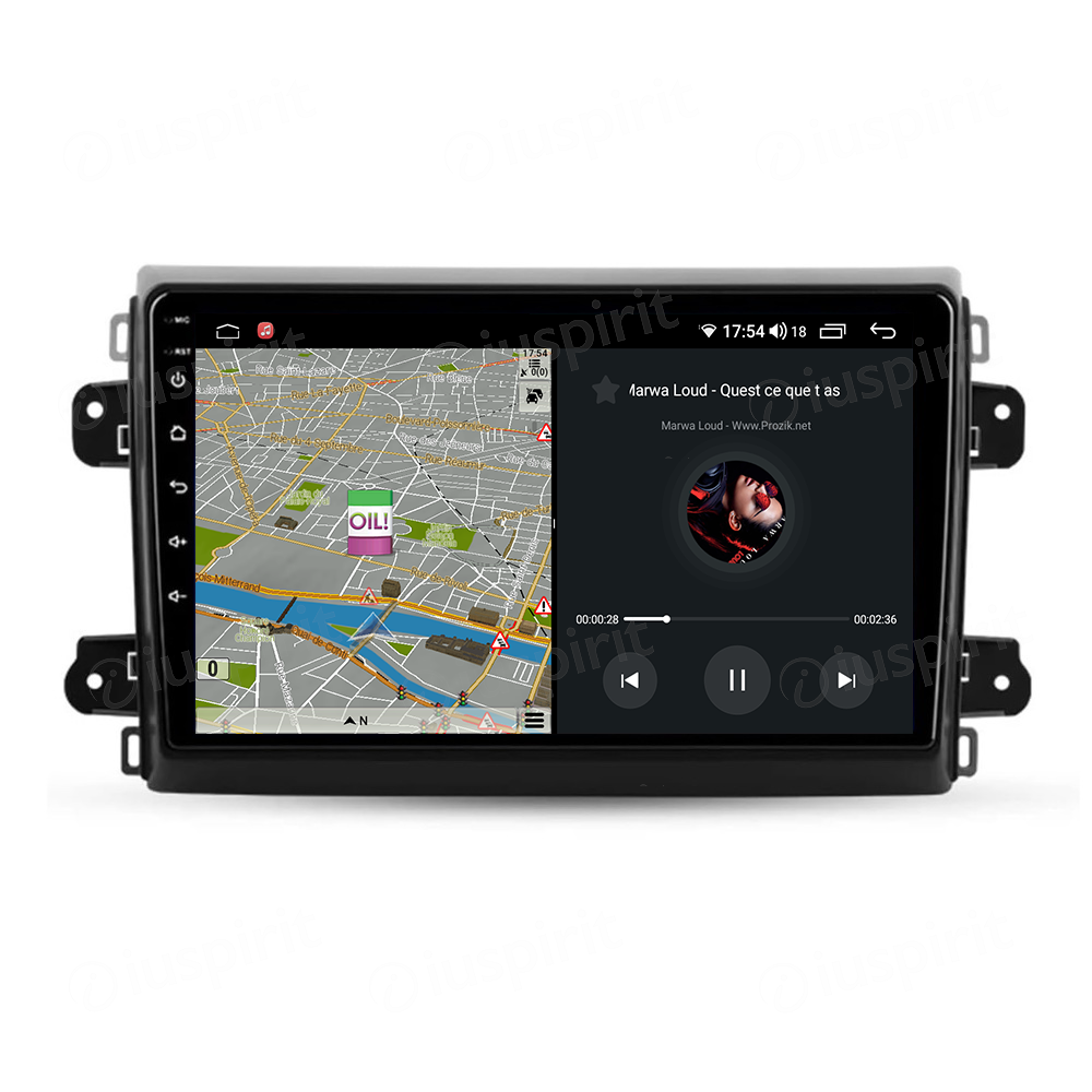 ANDROID autoradio navigatore per Fiat Ducato Van L3H2 2021-2025 Android Auto GPS USB WI-FI Bluetooth 4G LTE - immagine 3
