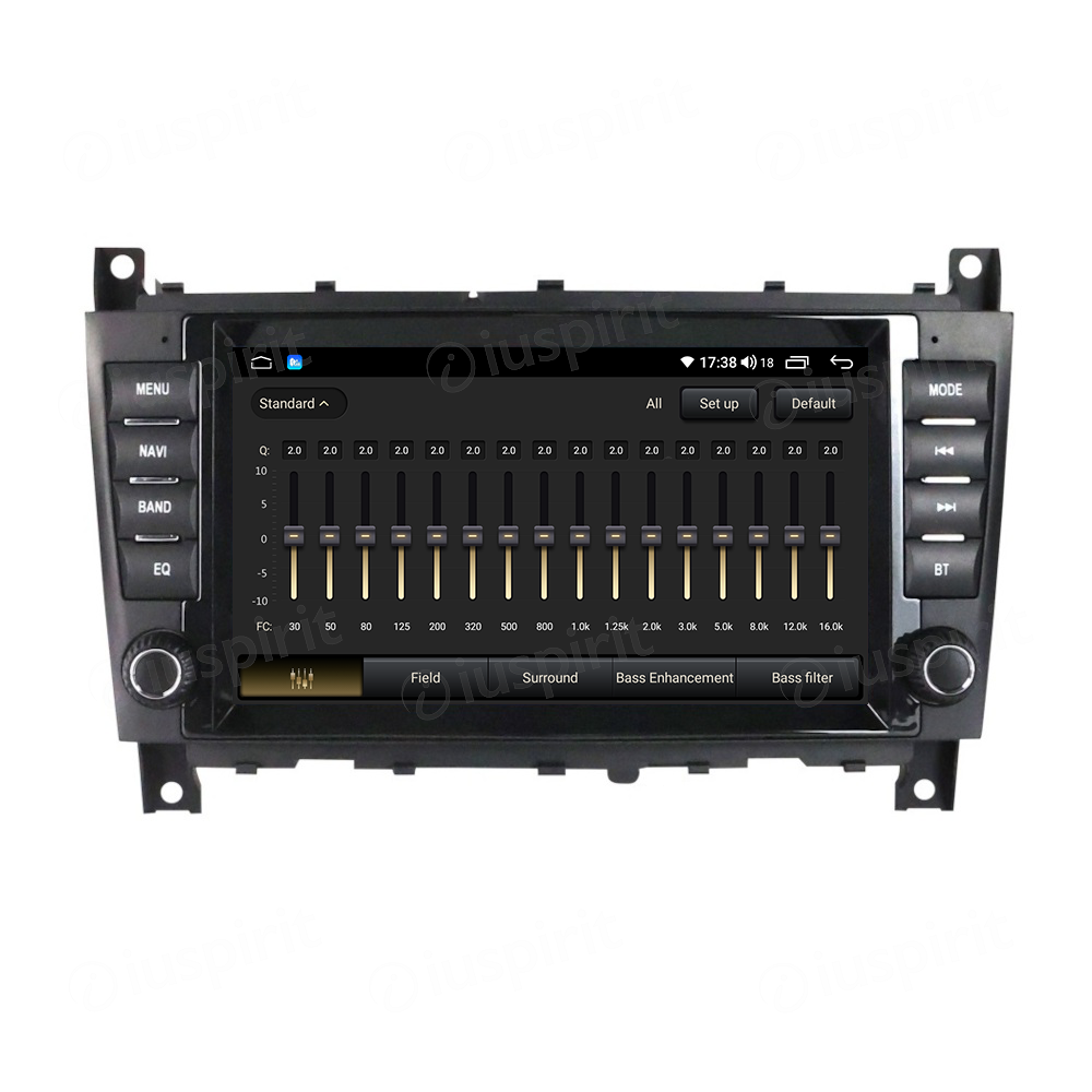 ANDROID autoradio navigatore per Mercedes classe CLK 2004-2011 Android Auto GPS USB WI-FI Bluetooth 4G LTE - immagine 3