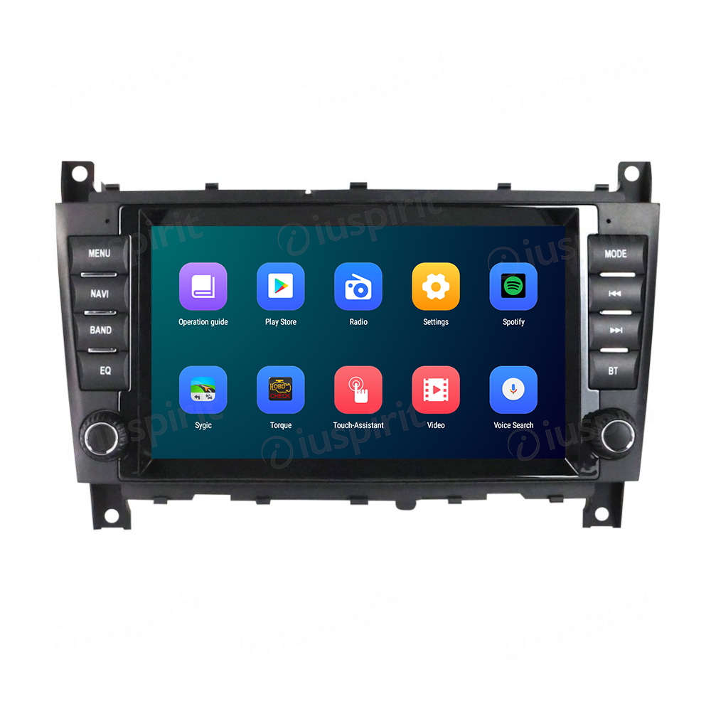 ANDROID autoradio navigatore per Mercedes classe CLK 2004-2011 Android Auto GPS USB WI-FI Bluetooth 4G LTE - immagine 5