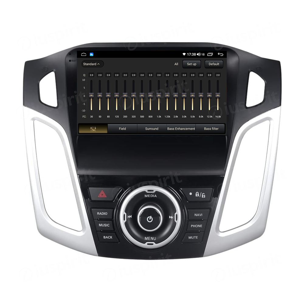 ANDROID autoradio navigatore per Ford Focus 2012-2017 CarPlay Android Auto GPS USB WI-FI Bluetooth 4G LTE - immagine 4