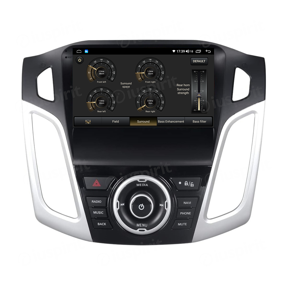 ANDROID autoradio navigatore per Ford Focus 2012-2017 CarPlay Android Auto GPS USB WI-FI Bluetooth 4G LTE - immagine 6