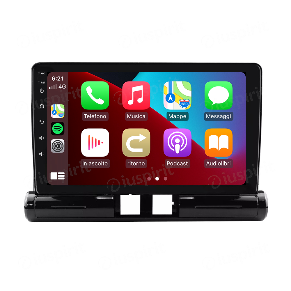 ANDROID autoradio navigatore per Citroen C3 2017-2023 CarPlay Android Auto GPS USB WI-FI Bluetooth 4G LTE