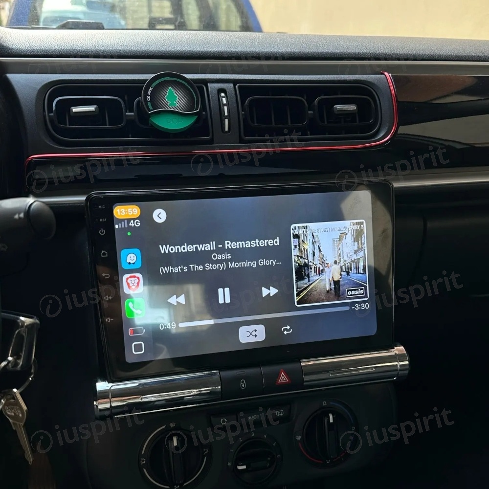 ANDROID autoradio navigatore per Citroen C3 2017-2023 CarPlay Android Auto GPS USB WI-FI Bluetooth 4G LTE - immagine 9