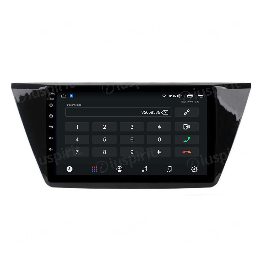 ANDROID autoradio navigatore per VW Touran 2016 2017 2018 CarPlay Android Auto GPS USB WI-FI Bluetooth 4G LTE - immagine 2
