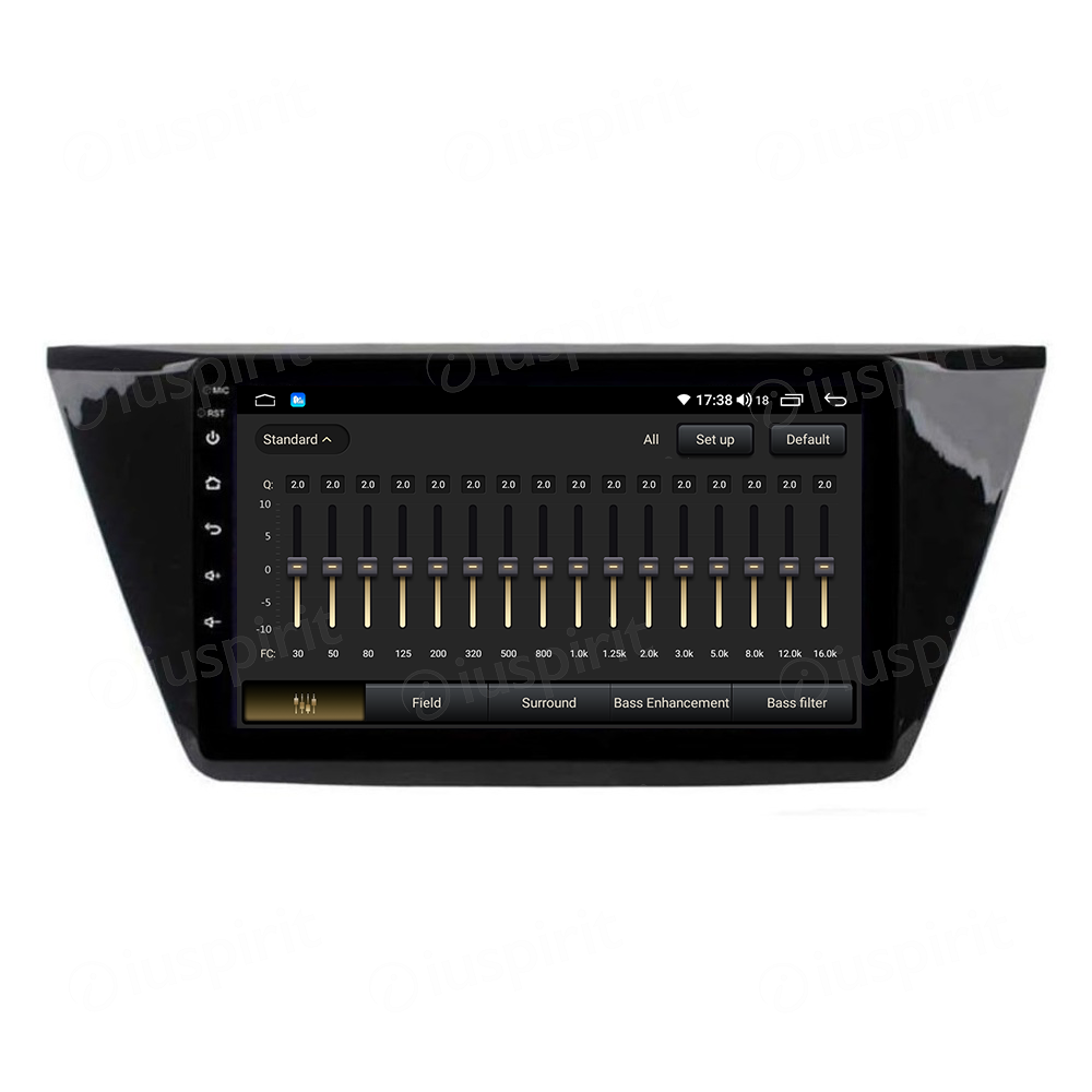 ANDROID autoradio navigatore per VW Touran 2016 2017 2018 CarPlay Android Auto GPS USB WI-FI Bluetooth 4G LTE - immagine 4