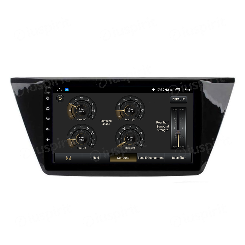 ANDROID autoradio navigatore per VW Touran 2016 2017 2018 CarPlay Android Auto GPS USB WI-FI Bluetooth 4G LTE - immagine 6