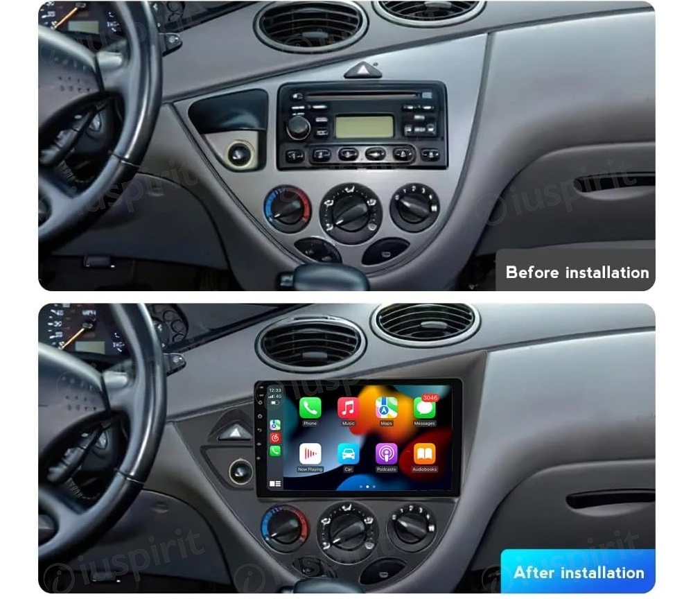 ANDROID autoradio navigatore per Ford Focus 1999-2004 CarPlay Android Auto GPS USB WI-FI Bluetooth 4G LTE - immagine 7