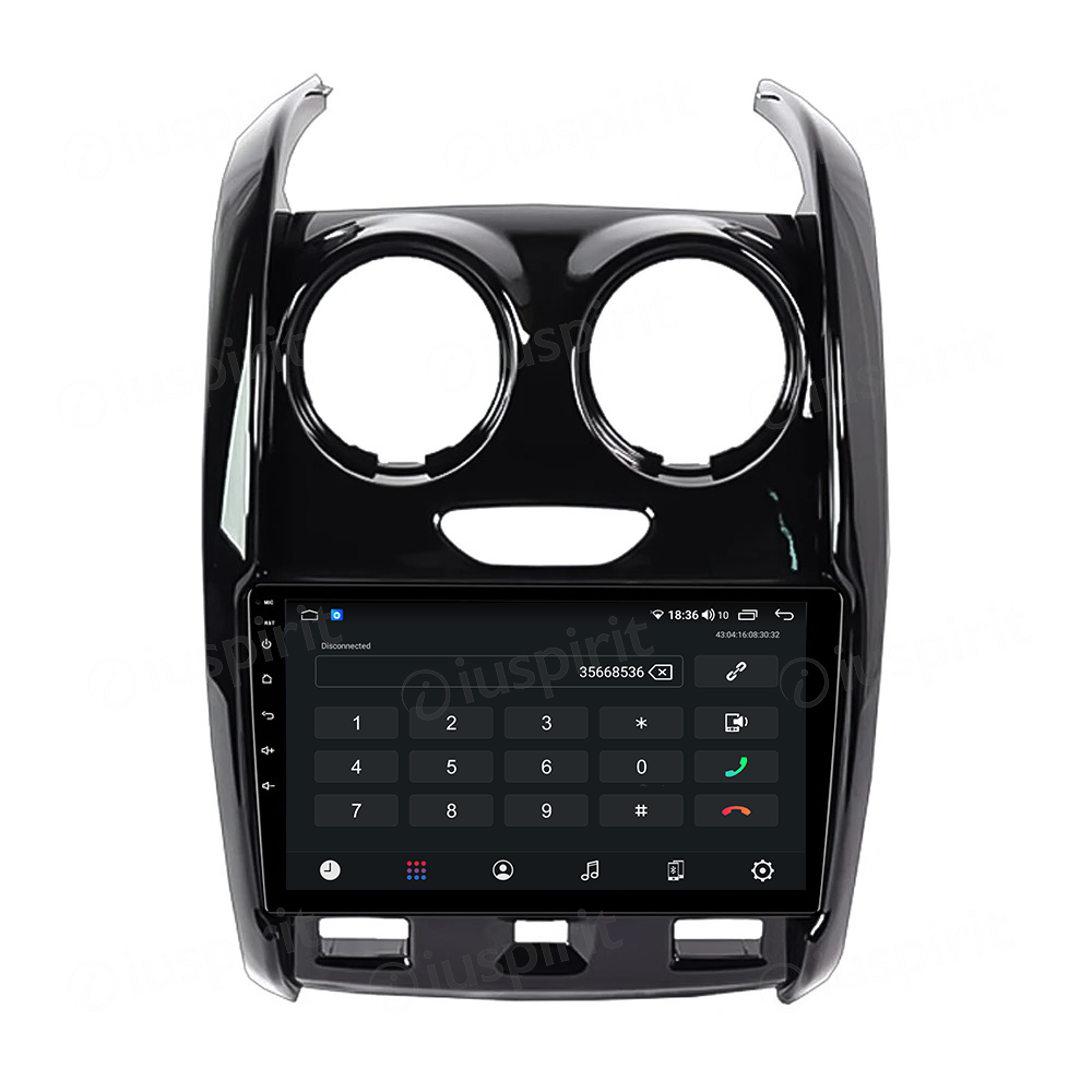 ANDROID autoradio navigatore per Renault Duster 2015-2017 CarPlay Android Auto GPS USB WI-FI Bluetooth 4G LTE - immagine 2