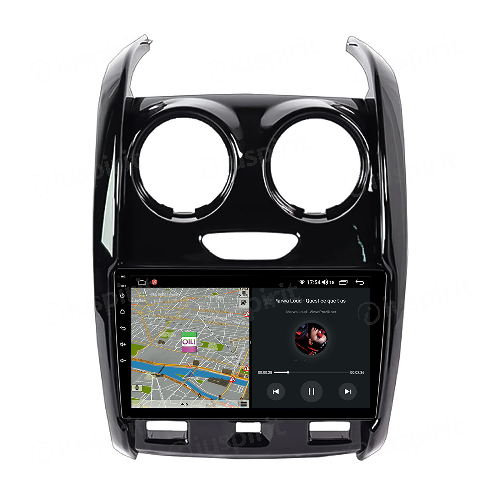 ANDROID autoradio navigatore per Renault Duster 2015-2017 CarPlay Android Auto GPS USB WI-FI Bluetooth 4G LTE - immagine 3