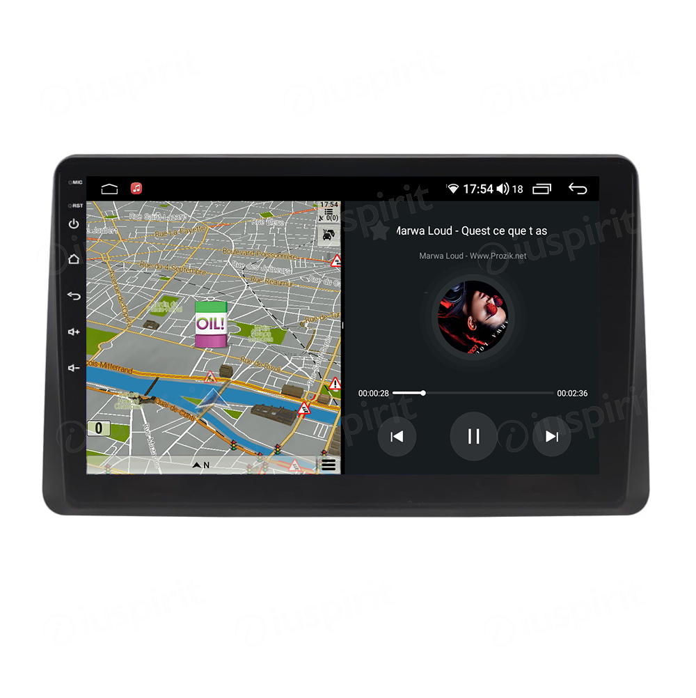 ANDROID autoradio navigatore per Renault Duster Dacia Duster HM 2 Renault Arkana 2019-2022 CarPlay Android Auto GPS USB WI-FI Bluetooth 4G LTE - immagine 3