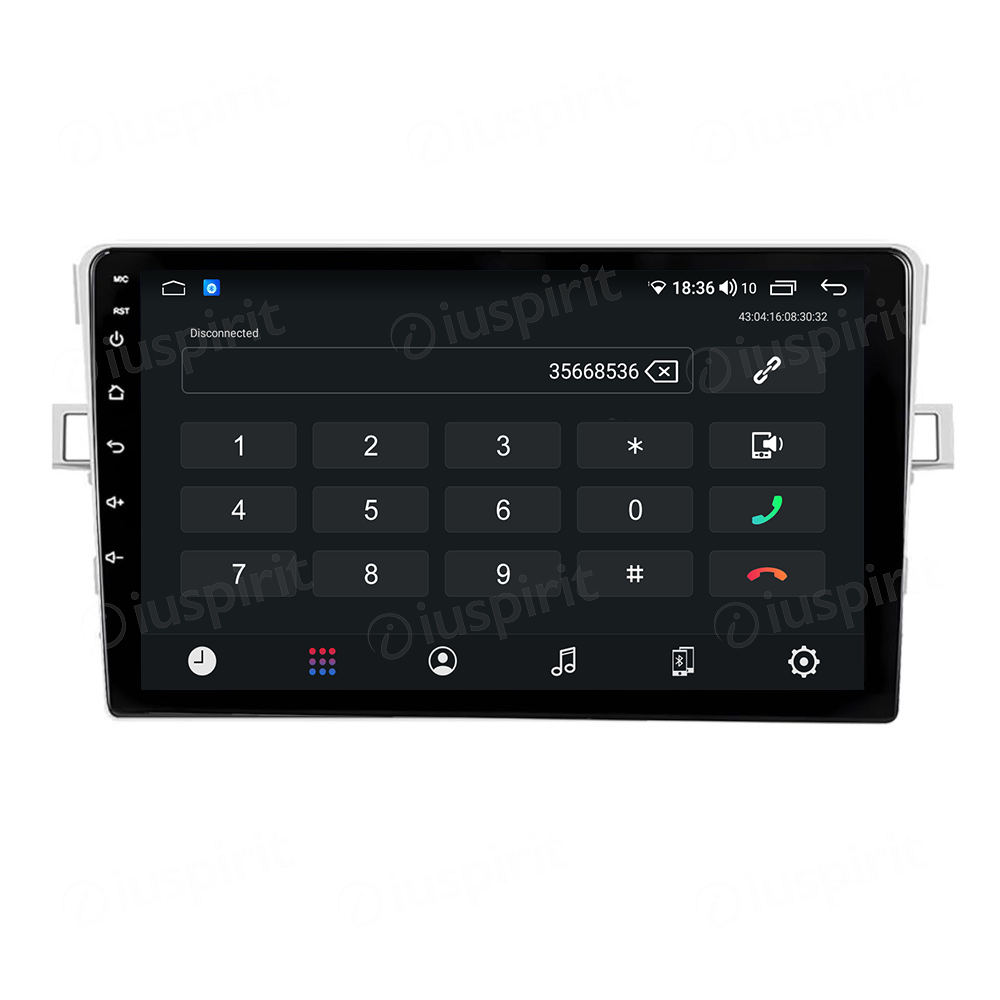 ANDROID autoradio navigatore per Toyota Verso EZ 2010-2015 CarPlay Android Auto GPS USB WI-FI Bluetooth 4G LTE - immagine 2