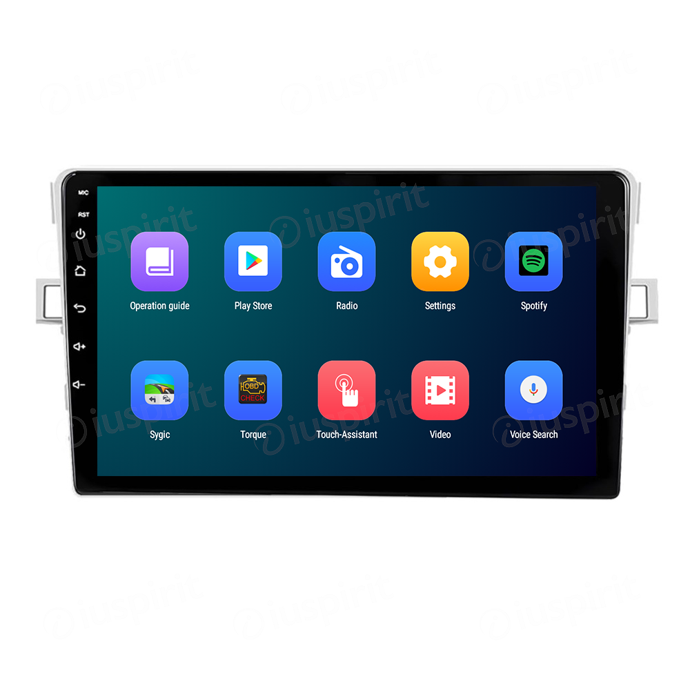 ANDROID autoradio navigatore per Toyota Verso EZ 2010-2015 CarPlay Android Auto GPS USB WI-FI Bluetooth 4G LTE - immagine 5