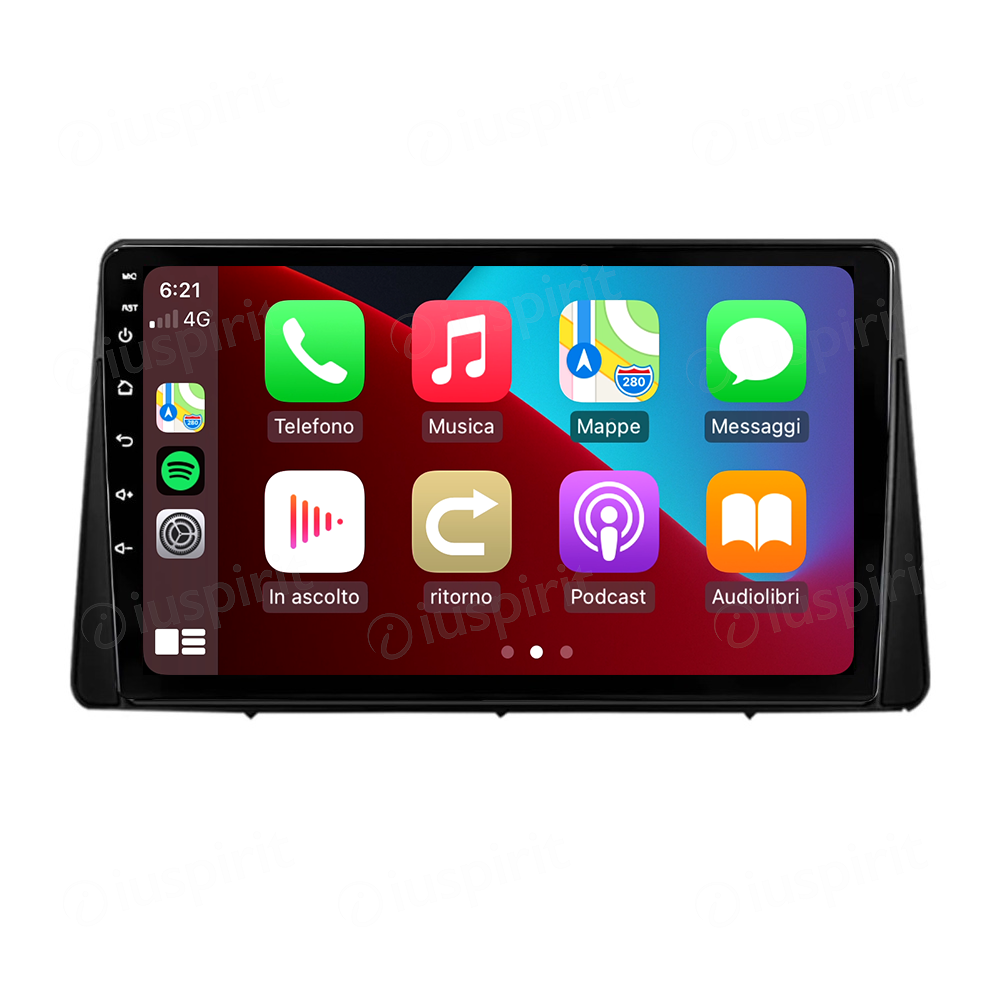 ANDROID autoradio navigatore per Ford Focus 2018-2021 CarPlay Android Auto GPS USB WI-FI Bluetooth 4G LTE