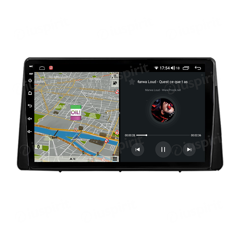 ANDROID autoradio navigatore per Ford Focus 2018-2021 CarPlay Android Auto GPS USB WI-FI Bluetooth 4G LTE - immagine 3