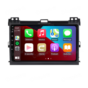 ANDROID autoradio navigatore per Toyota Land Cruiser Prado Lexus GX470 GX 470 J120 2004-2009 CarPlay Android Auto GPS USB WI-FI Bluetooth 4G LTE