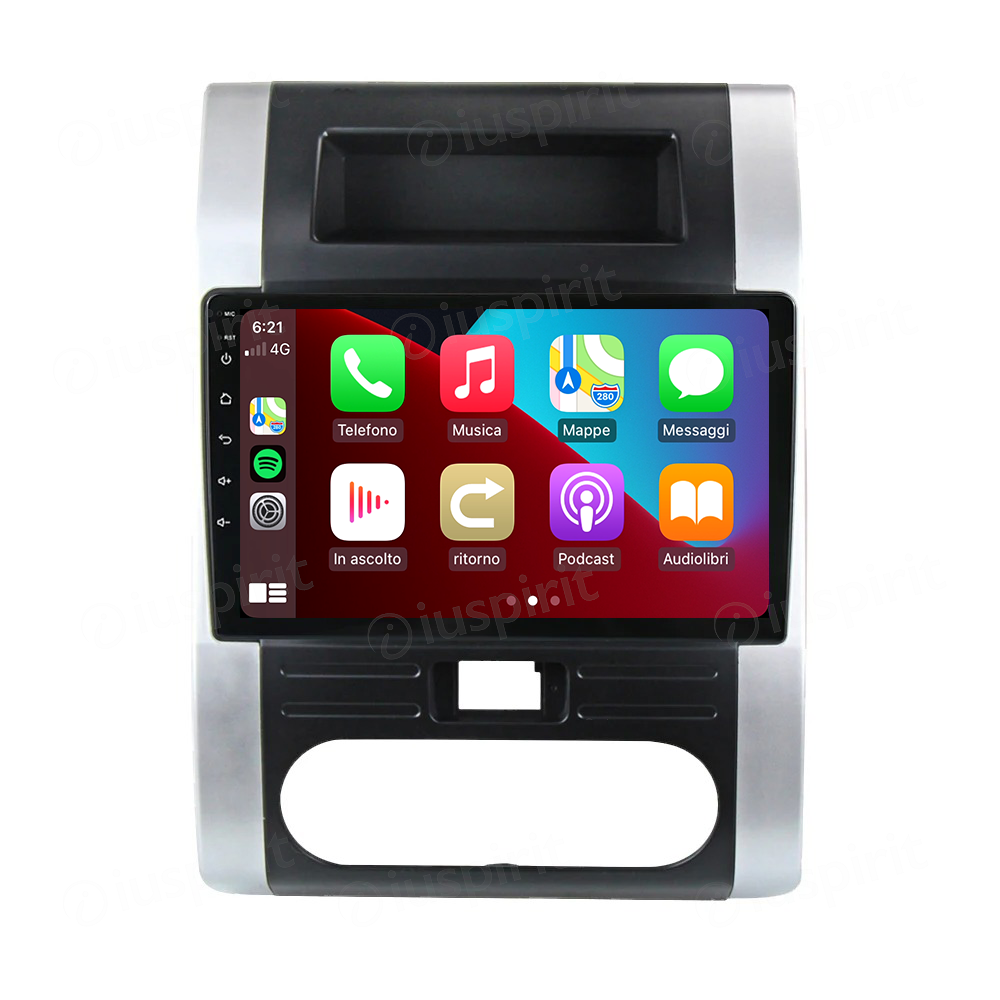 ANDROID autoradio navigatore per Nissan X-Trail 2007-2013 CarPlay Android Auto GPS USB WI-FI Bluetooth 4G LTE