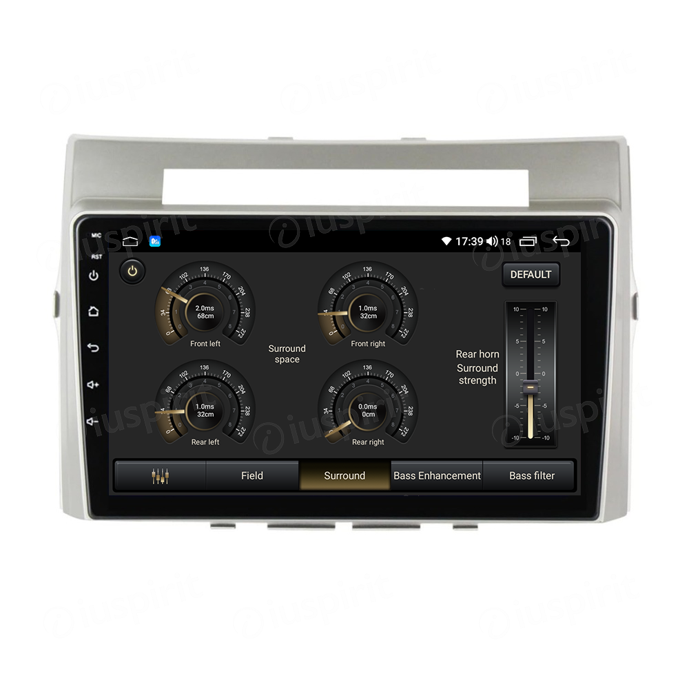 ANDROID autoradio navigatore per Toyota Corolla Verso 2004-2009 CarPlay Android Auto GPS USB WI-FI Bluetooth 4G LTE - immagine 6