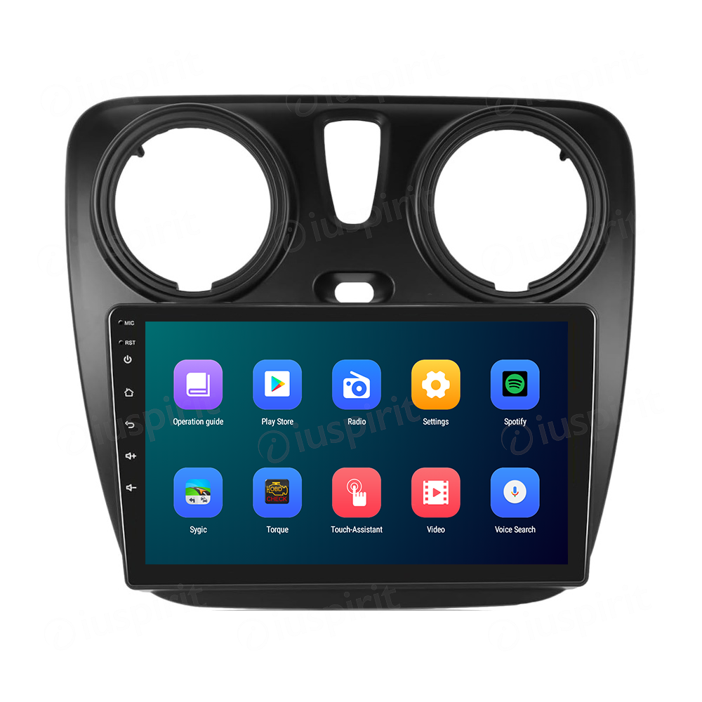ANDROID autoradio navigatore per Dacia Dokker Dacia Lodgy CarPlay Android Auto GPS USB WI-FI Bluetooth 4G LTE - immagine 5