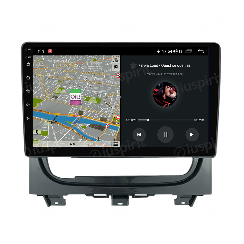 ANDROID autoradio navigatore per Fiat Idea Fiat Strada 2013-2019 Android Auto GPS USB WI-FI Bluetooth 4G LTE - immagine 3