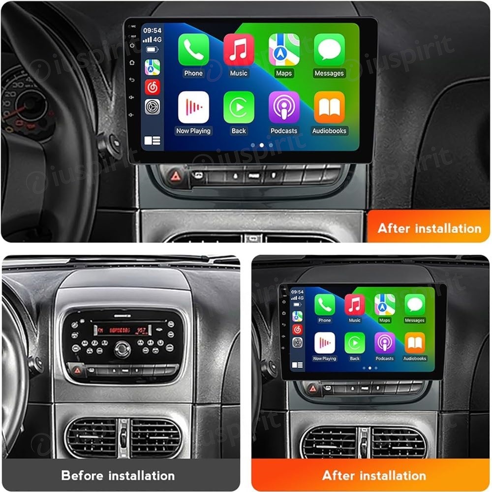 ANDROID autoradio navigatore per Fiat Idea Fiat Strada 2013-2019 Android Auto GPS USB WI-FI Bluetooth 4G LTE - immagine 7
