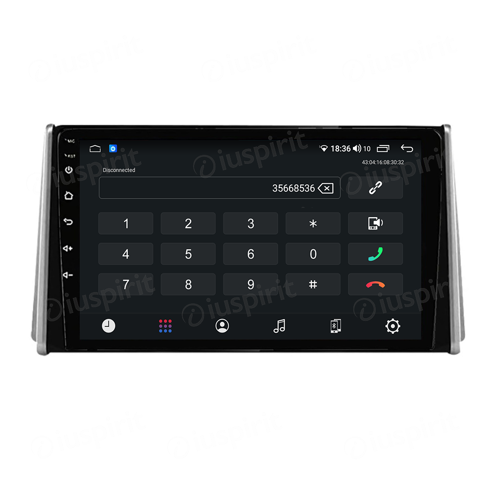 ANDROID autoradio navigatore per Toyota RAV4 RAV 4 2019-2020 CarPlay Android Auto GPS USB WI-FI Bluetooth 4G LTE - immagine 2