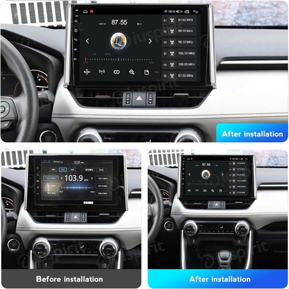 ANDROID autoradio navigatore per Toyota RAV4 RAV 4 2019-2020 CarPlay Android Auto GPS USB WI-FI Bluetooth 4G LTE - immagine 7