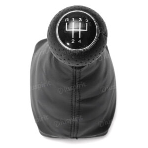 Gear shift knob 5-speed for Audi A3 2001-2007 gear shift lever with black stitching